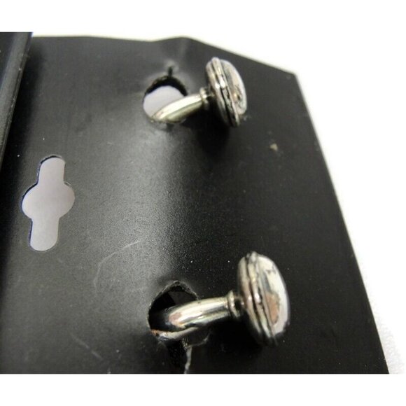 Vintage Alexander Julian Cufflinks Silver Plated Enamel - Picture 4 of 14